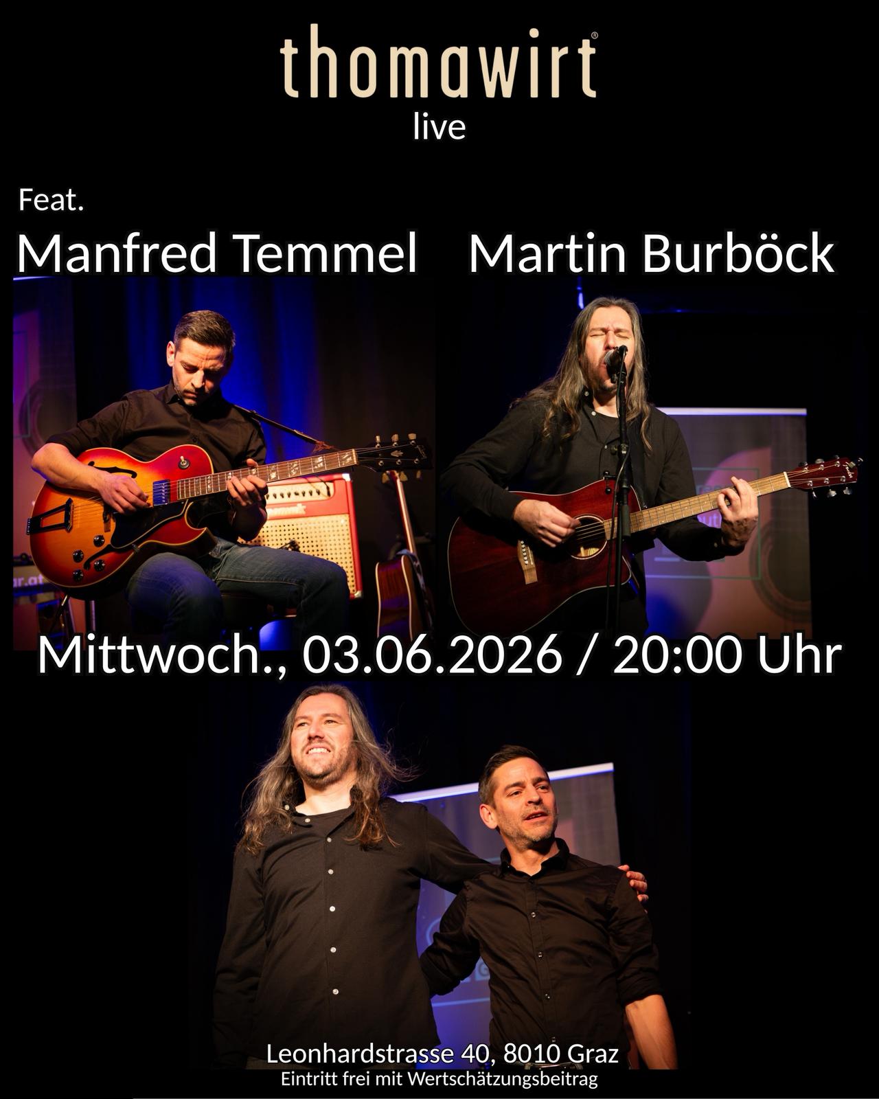 Martin Burböck & Manfred Temmel